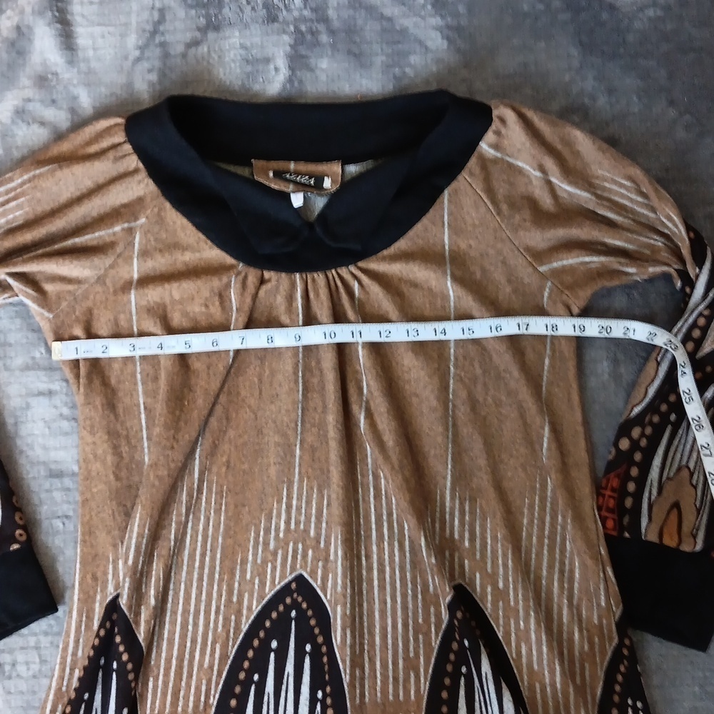 Granola Grunge, Boho Academia, Fairy Grunge Dress, Long Sleeve Slip On - Picture 6 of 9
